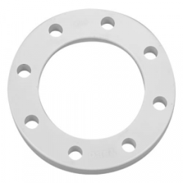 Фланец Ø 110 (Ду100) пластиковый (ABS), PN10 (под бурт-муфту PP-R), цвет белый, TEBO, Россия