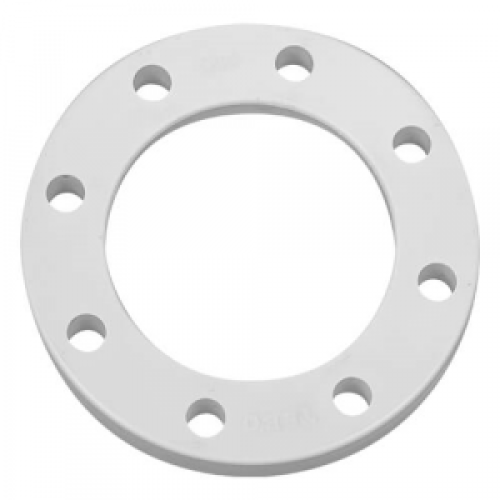 Фланец Ø 110 (Ду100) пластиковый (ABS), PN10 (под бурт-муфту PP-R), цвет белый, TEBO, Россия